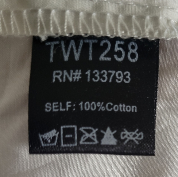 POL Upper Lace Detailed White Blouse. NWOT. SZ S - Picture 6 of 6